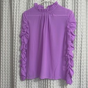 Purple fashion nova long sleeve size small